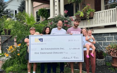 Falco and Associates P.C. Donates $5,000 to The Bo Foundation
